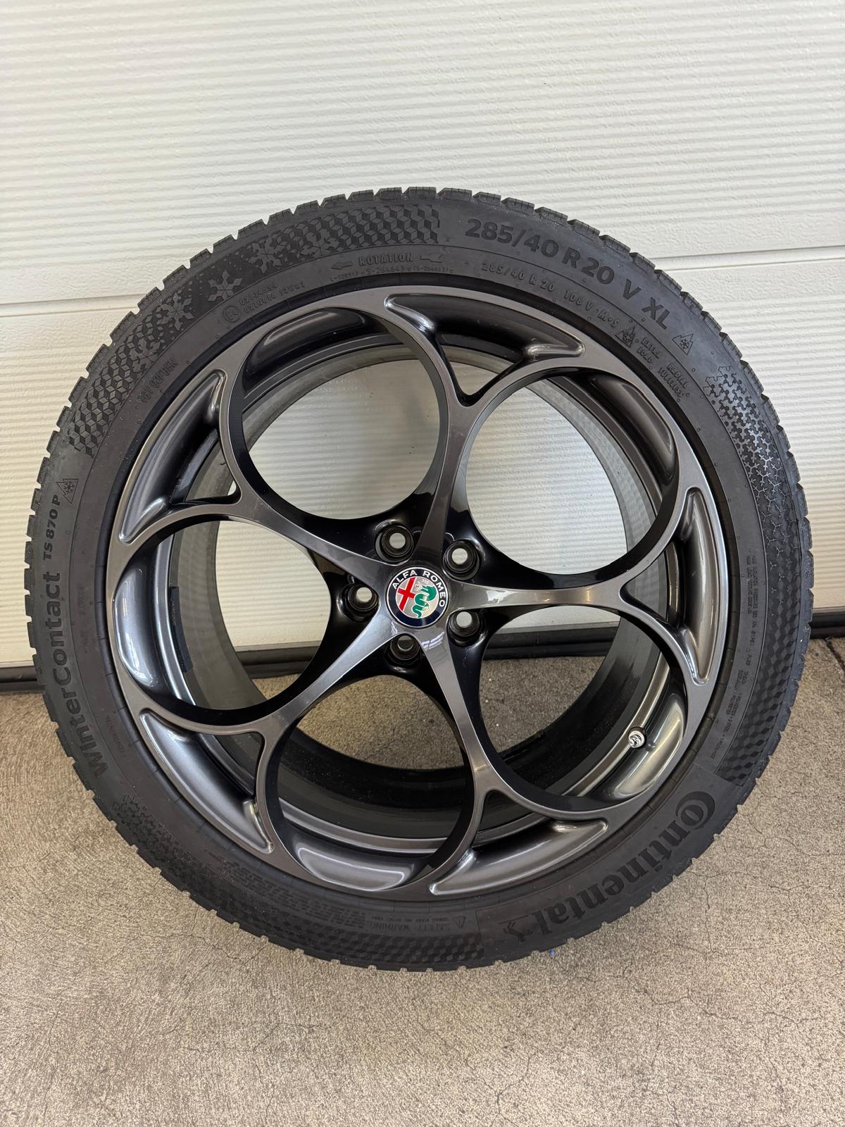 Alfa Romeo Stelvio QV Winterräder 20 Zoll